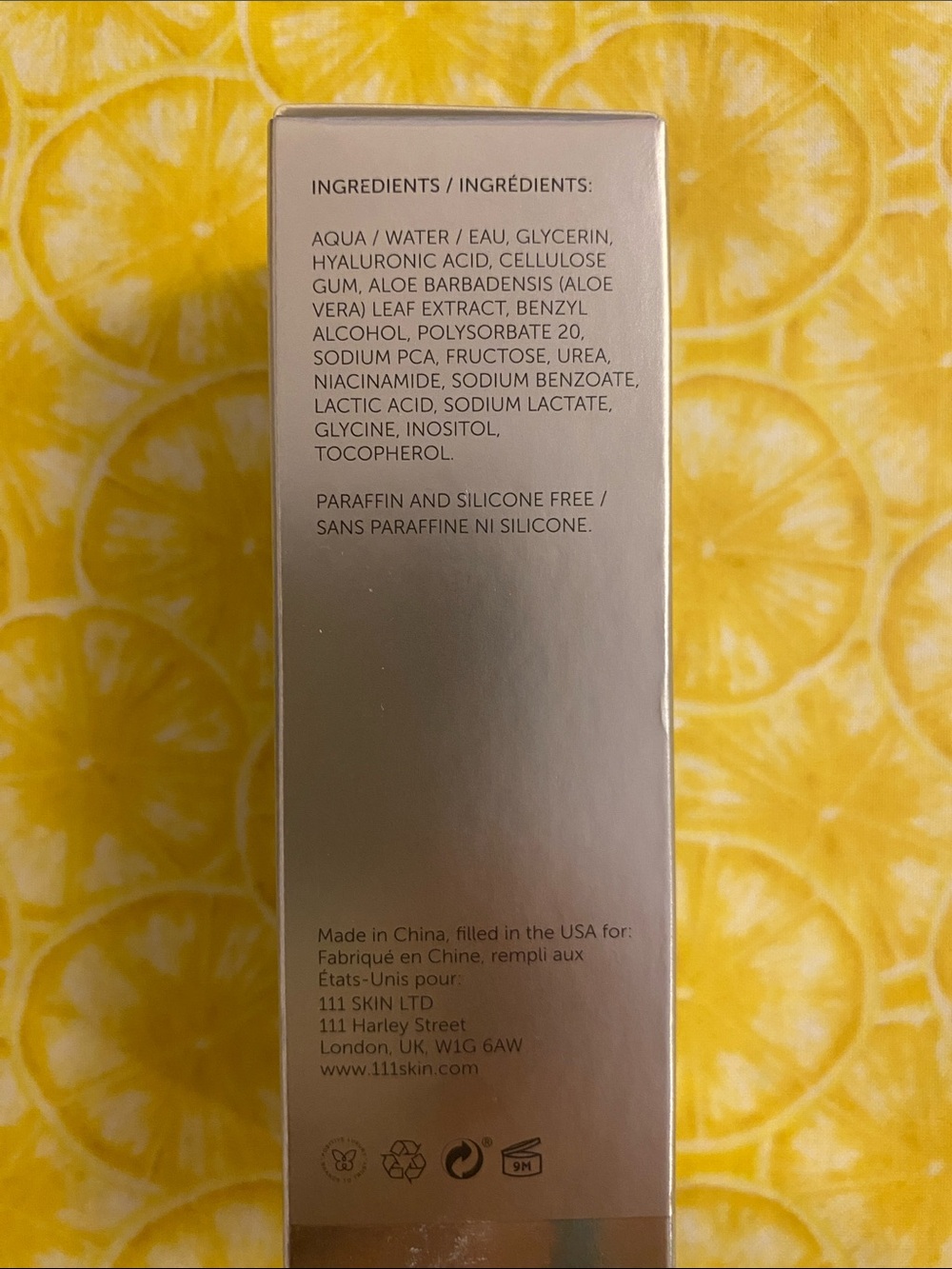 111 SKIN Hyaluronic Acid Aqua Booster – Cream - Picture 5 of 7